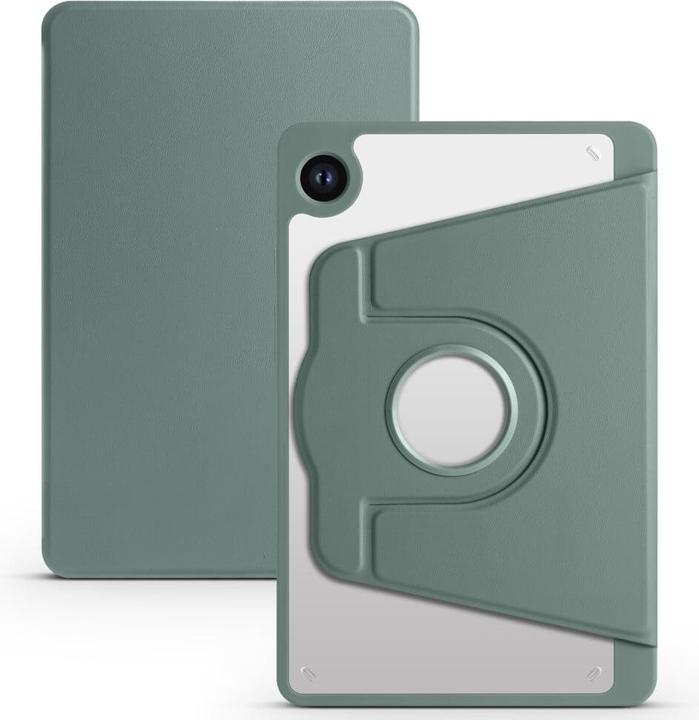 Cover-Discount Galaxy Tab A9+ - 360-Grad Hülle dunkelgrün (Galaxy Tab A9+)