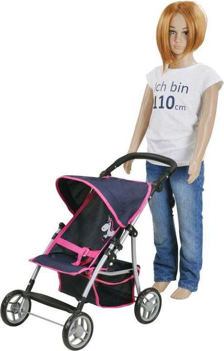 Actual product image Knorrtoys Puppenbuggy Liba - UMA. Das Einhorn blue