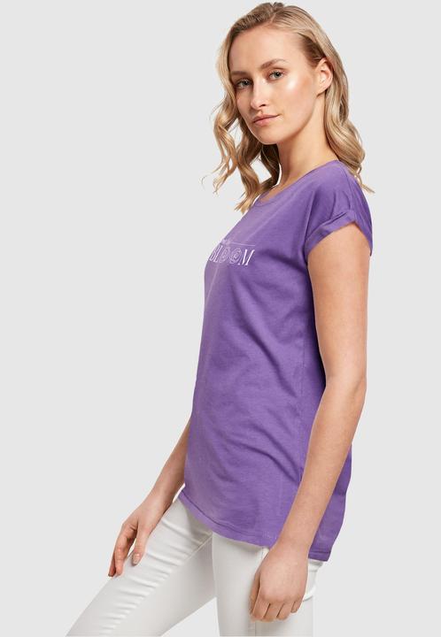 Actual product image Merchcode Ladies Time to bloom - Extended Shoulder Tee - 118693 (L)