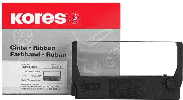 Produktbild Kores Farbband Nylon HD schwarz