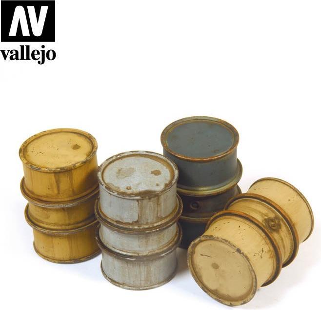 Vallejo German Fuel Drums 1 (SC201)