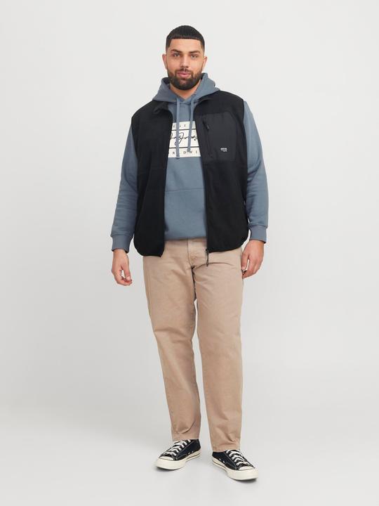 Actual product image Jack & Jones Plus Size Fleece Gilet Fleece Gilet (3XL)