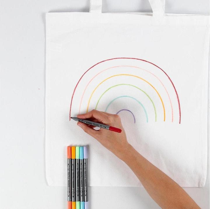 Actual product image Creativ Company Craft Set Textile Decoration Bag, Purse