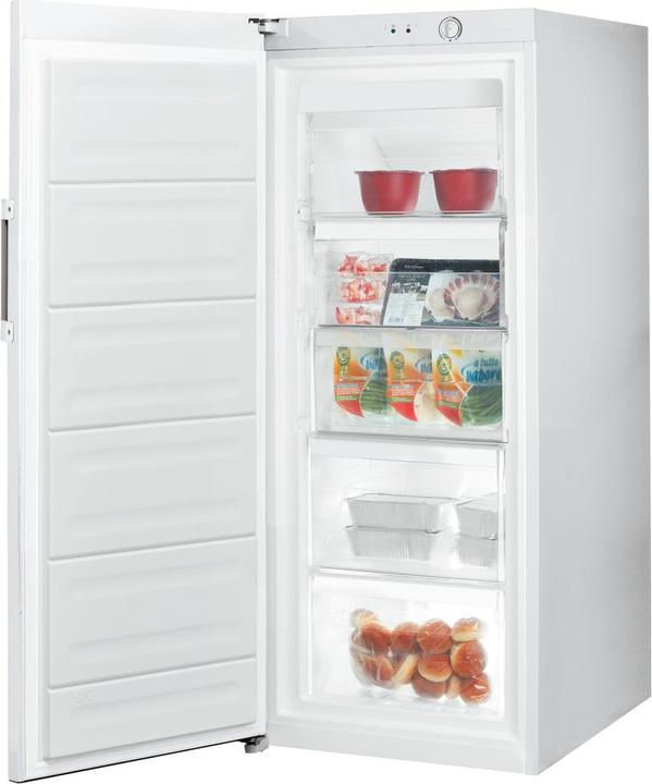 Produktbild Indesit UI4 2 W Upright Freezer Free Installation 186 L E Weiss (Freistehend, 186 l)