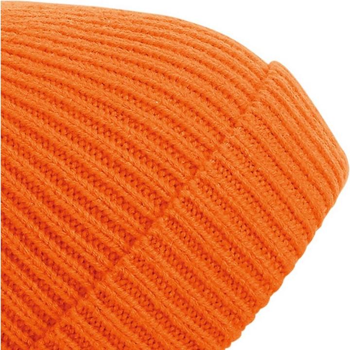 Produktbild Beechfield Engineered Ripp Strickbommelmütze (One Size)