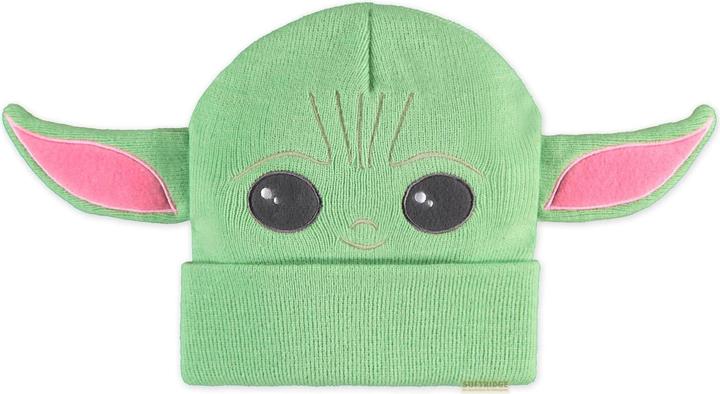 Difuzed Star Wars: The Mandalorian bonnet Grogu's Face