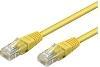 Image du produit Goobay CAT 5e Câble patch, U/UTP, jaune, 7.5 m (U/UTP, CAT5, 7 m)