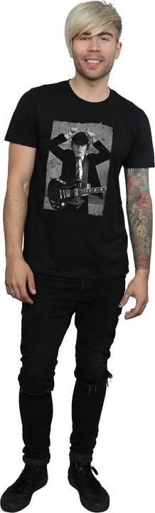 Produktbild AC/DC Angus Young Distressed Photo TShirt (L)