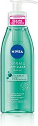 NIVEA Cleansing skin gel Derma Skin Clear (Wash Gel) 150 ml (Gel, 150 ml)