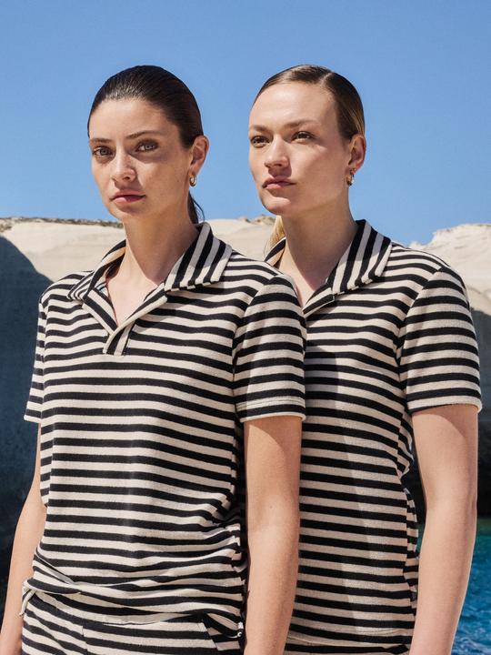 Produktbild Calida Lounge Stripe Polo-Shirt (XS)