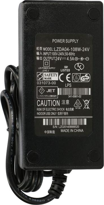 Produktbild Extralink POWER ADAPTER 24V 4A 96W WITH JACK 5.5/2.1MM (96 W)
