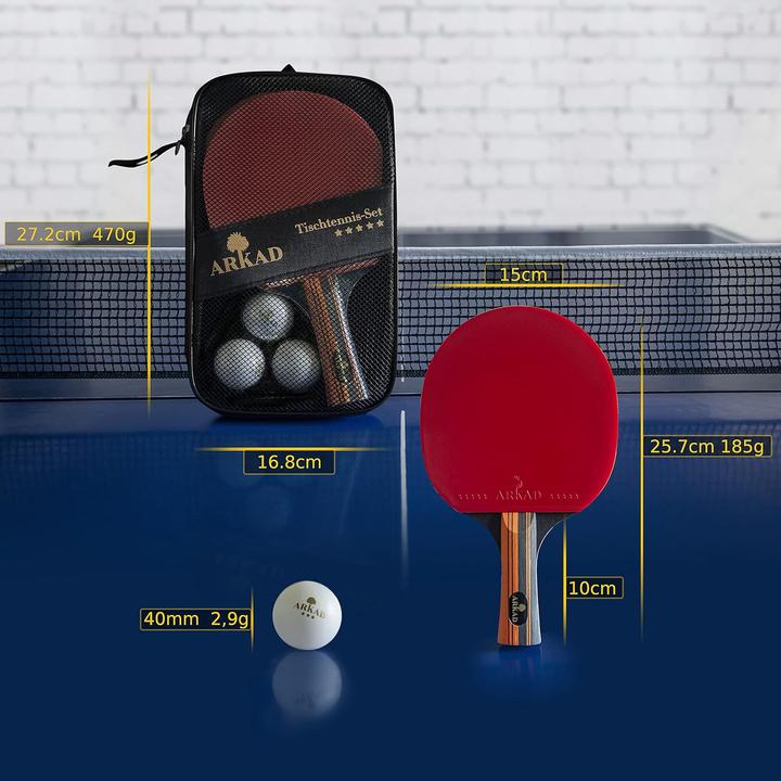 Produktbild Arkad Tischtennisschläger-Set