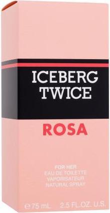 Actual product image Iceberg Twice Nero For Her. Eau De Toilette 75 Ml (Eau de toilette, 75 ml)