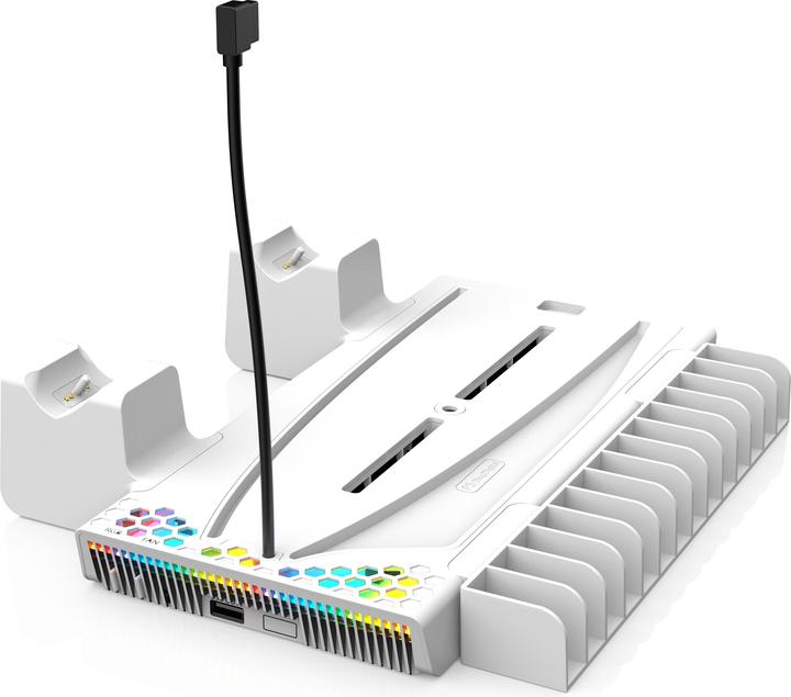 Actual product image Oniverse Nexus 5 Multifunctionele Standaard (PS5/ PS5 Slim) Wit (ONICSMLT-PS5-WHT) (PS5)