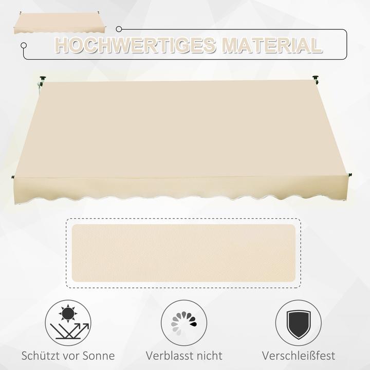 Immagine prodotto Outsunny Tenda da sole per balcone (3 m)