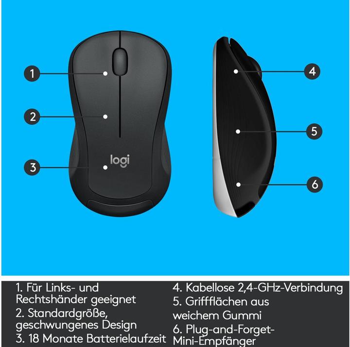 Actual product image Logitech MK540 Advanced (NL, Wireless)