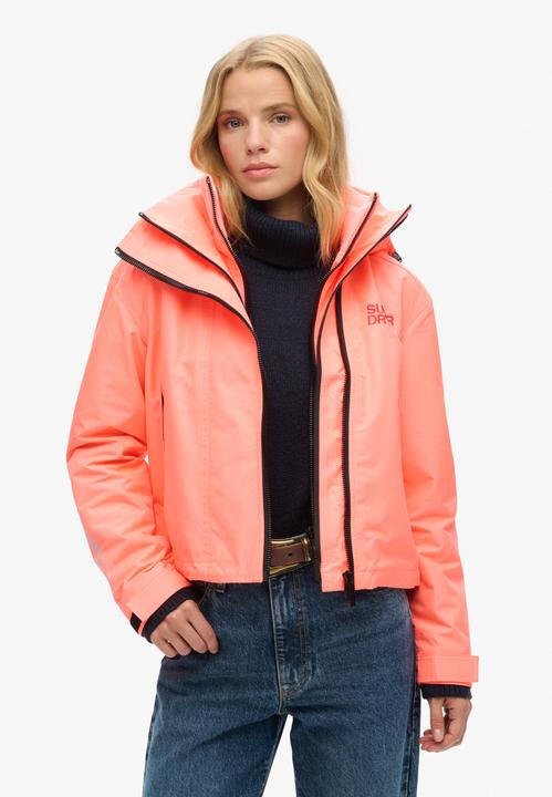 Image du produit Superdry HOODED EMB WINDBREAKER JKT Dames Jas - Maat L