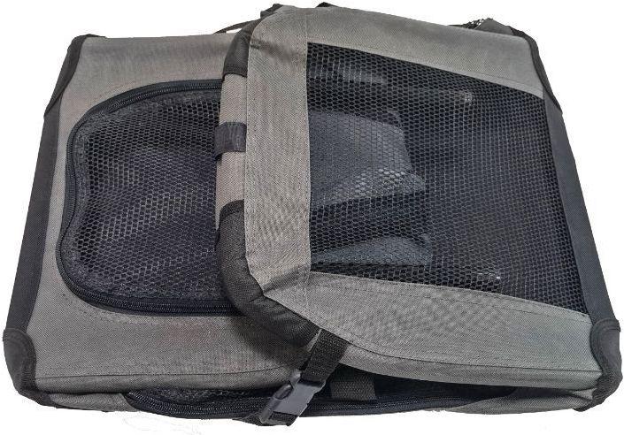 Produktbild LS Petproducts Soft Dog Crate - M - Grey - (700024101235) (Hund, Faltbar)