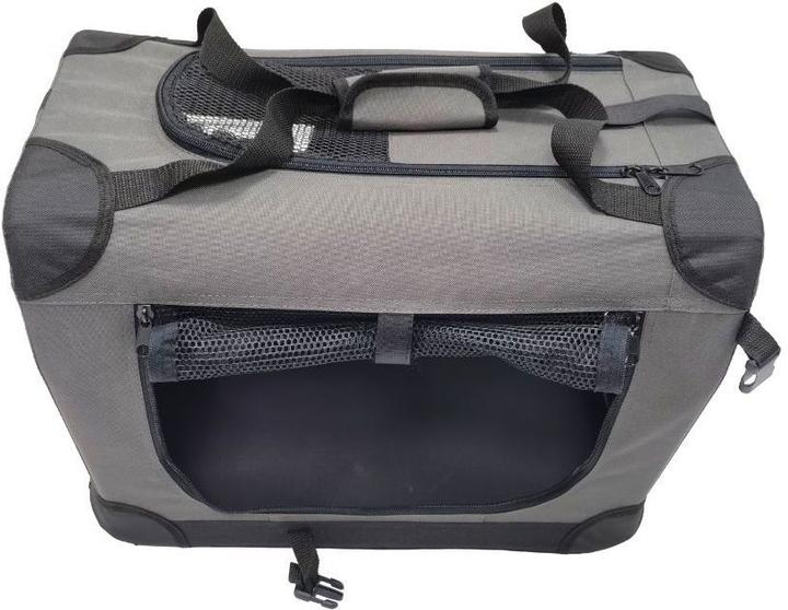 Produktbild LS Petproducts Soft Dog Crate - M - Grey - (700024101235) (Hund, Faltbar)