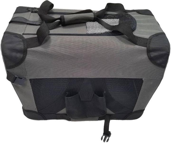 Produktbild LS Petproducts Soft Dog Crate - M - Grey - (700024101235) (Hund, Faltbar)