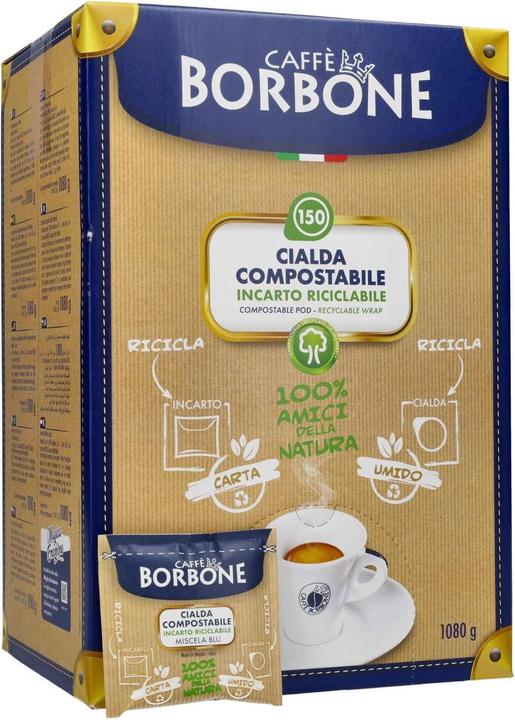 Caffè Borbone Mélange bleu (150 x Port.)