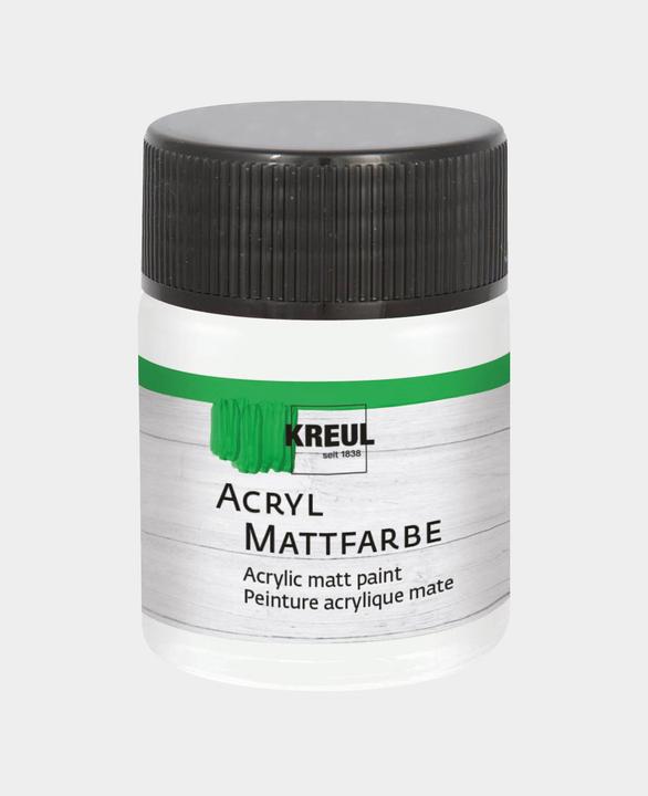Immagine prodotto Kreul Vernice acrilica opaca, 50 ml (Bianco pastello, 50 ml)