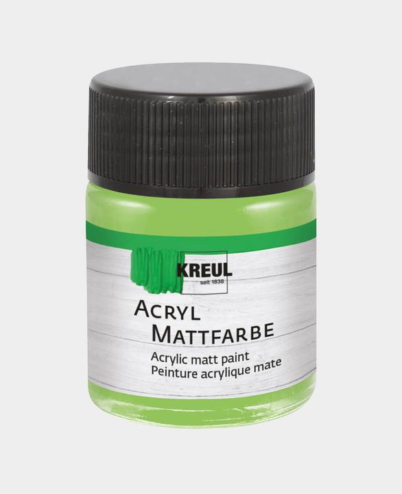 Actual product image Kreul Acrylic matt paint, 50 ml (May green, 50 ml)