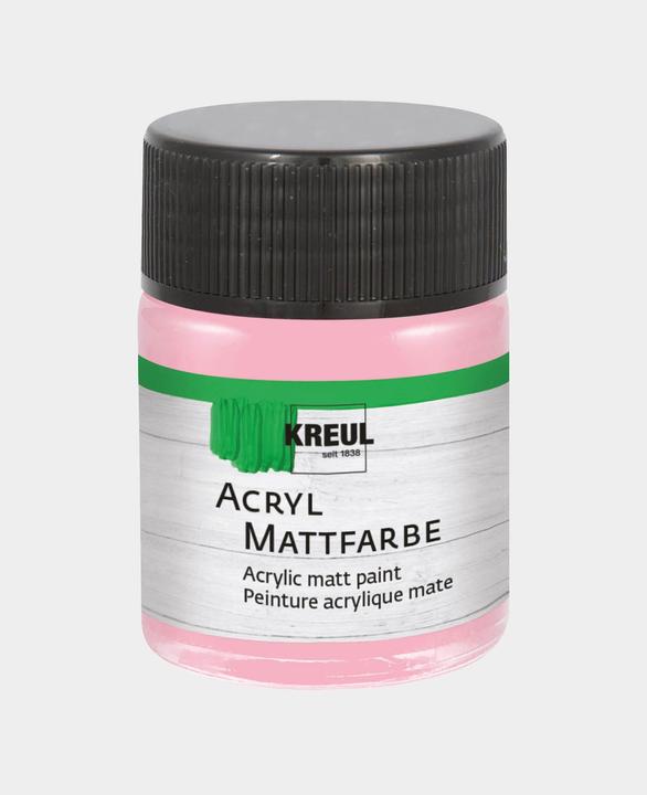 Produktbild Kreul Acryl Mattfarbe, 50 ml (Pastellrosa, 50 ml)