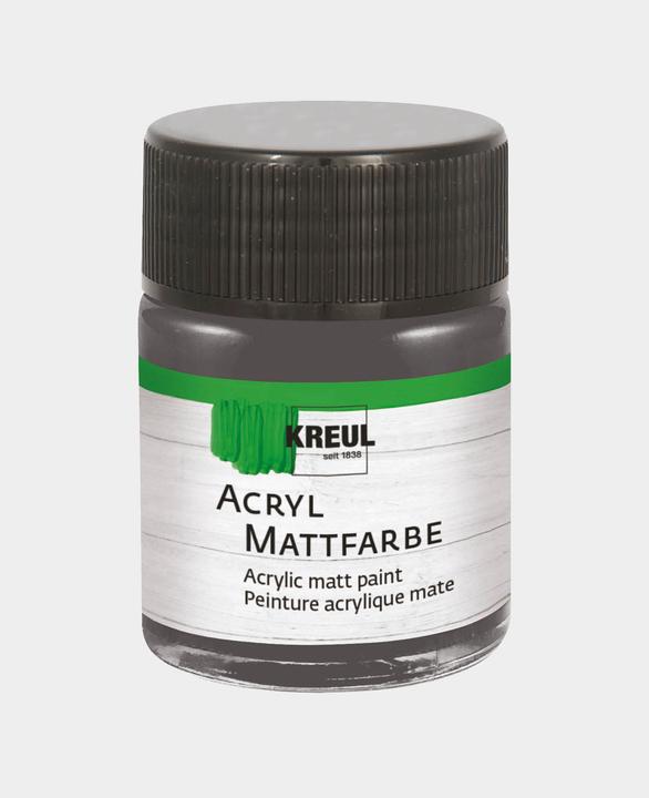 Produktbild Kreul Acryl Mattfarbe, 50 ml (Graphitgrau, 50 ml)