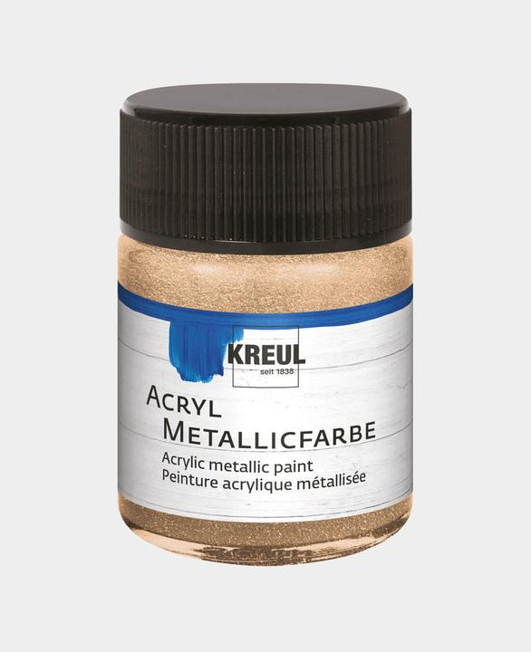 Produktbild Kreul Acryl Metallicfarbe, cremig deckend, 50 ml (Champagner, 50 ml)
