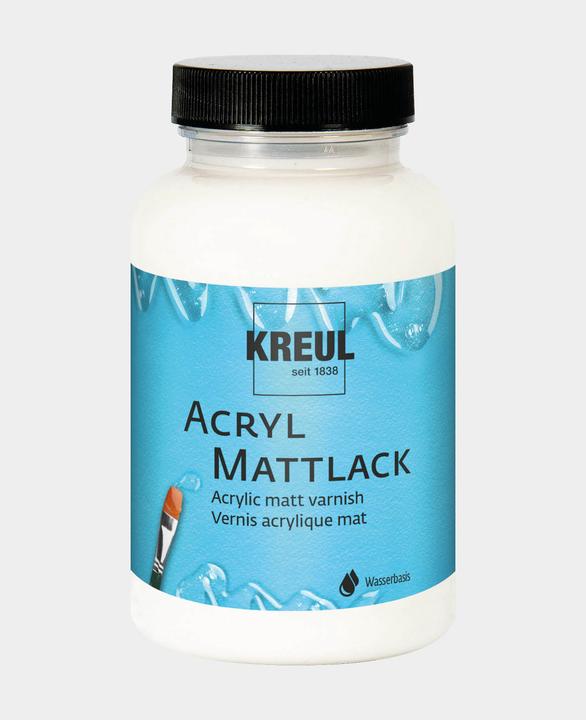 Produktbild Kreul Acryl-Mattlack transparent auf Wasserbasis (Transparent, 0.28 l)
