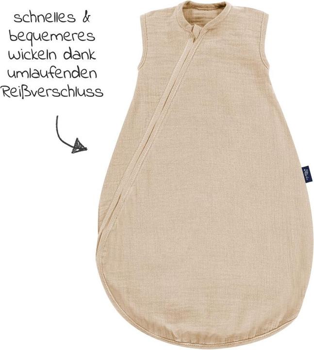 Produktbild Alvi Schlafsäcke Sommer-Schlafsack Sommertraum Light Mull - GRATIS (90 cm, 0.5 TOG)