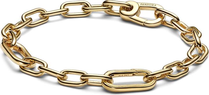 Pandora Me Link Armband (15 cm, Metall, Vergoldet)