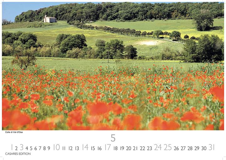 Immagine prodotto Toskana 2026 L 35x50cm (35 x 50 cm, Tedesco)