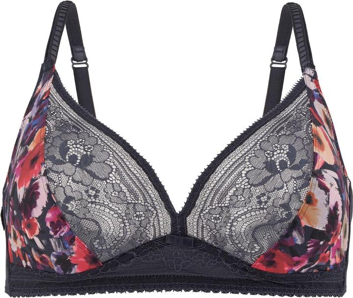 Actual product image Conturelle Art Floral Bra without underwire (Single pack, 80 A)