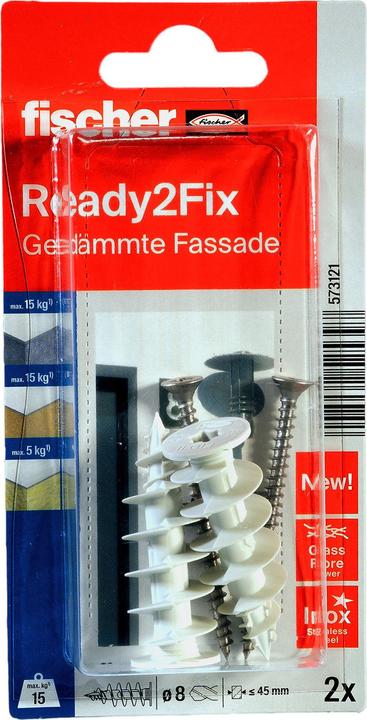 Actual product image Fischer Ready2Fix Insulated façade K (2 pcs.)
