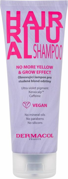 Produktbild Dermacol Hair Ritual No More Yellow & Grow Shampoo (250 ml, Flüssiges Shampoo)