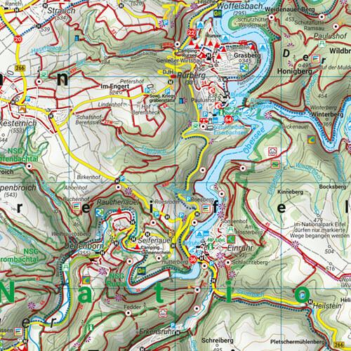 Produktbild Nationalpark Eifel, Wanderkarte 1:50.000