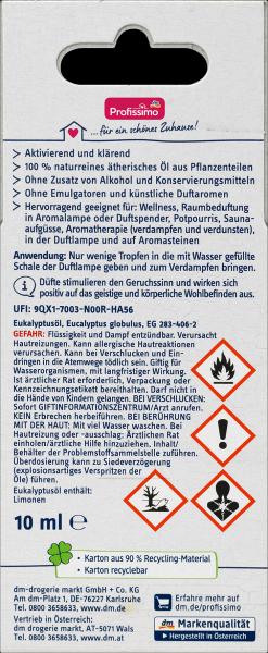 Produktbild dm Profissimo naturreines ätherisches Öl Eukalayptus