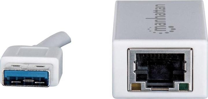 Produktbild Manhattan USB auf Ethernet Adapter (USB 3.0, RJ45 (1x))
