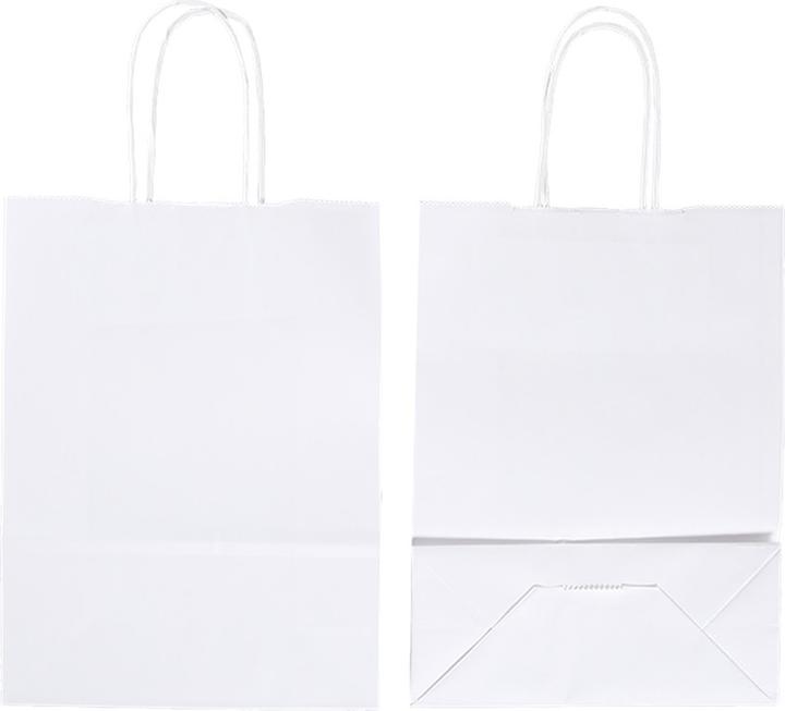 Produktbild Elco Papiertasche weiss 18x24x8cm (18 x 24 x 8 cm)
