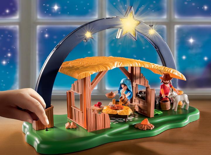 Actual product image Playmobil Light arch Christmas crib (9494)