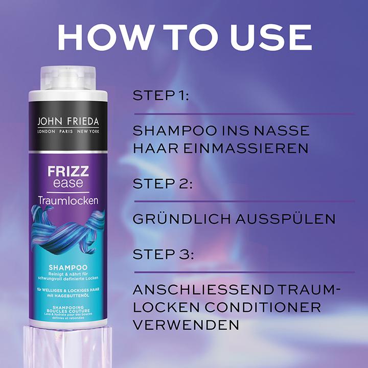 Actual product image John Frieda Frizz ease (500 ml, Liquid shampoo)