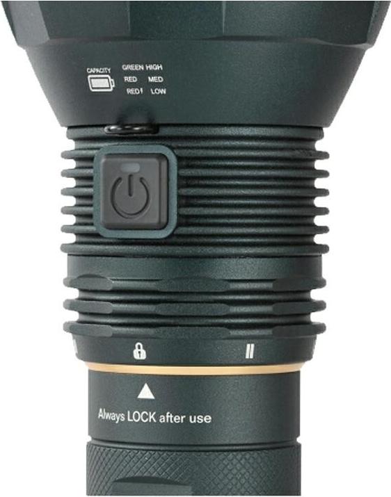 Actual product image Mactronic 11600lm rechargeable flashlight Blitz K12 (27.30 cm, 11600 lm)