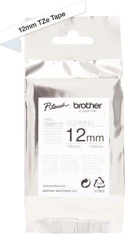 Produktbild Brother Tzecl3 12-Mm-Bandkassette (Kopfreinigung) (1.20 cm, Schwarz)