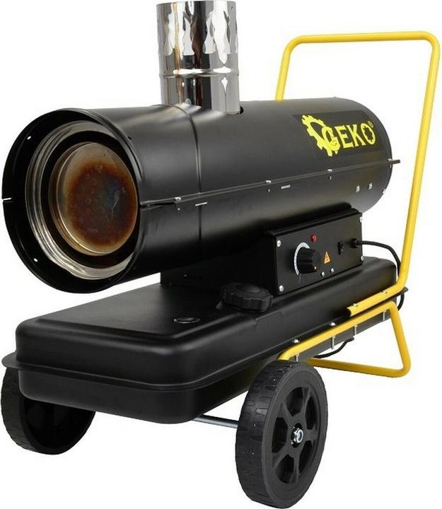 Image du produit GEKO Turbine diesel à air chaud avec extracteur de fumées, 25kW