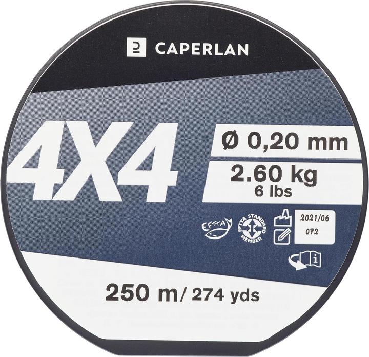 Actual product image Caperlan LINE 4X4 250M 194133