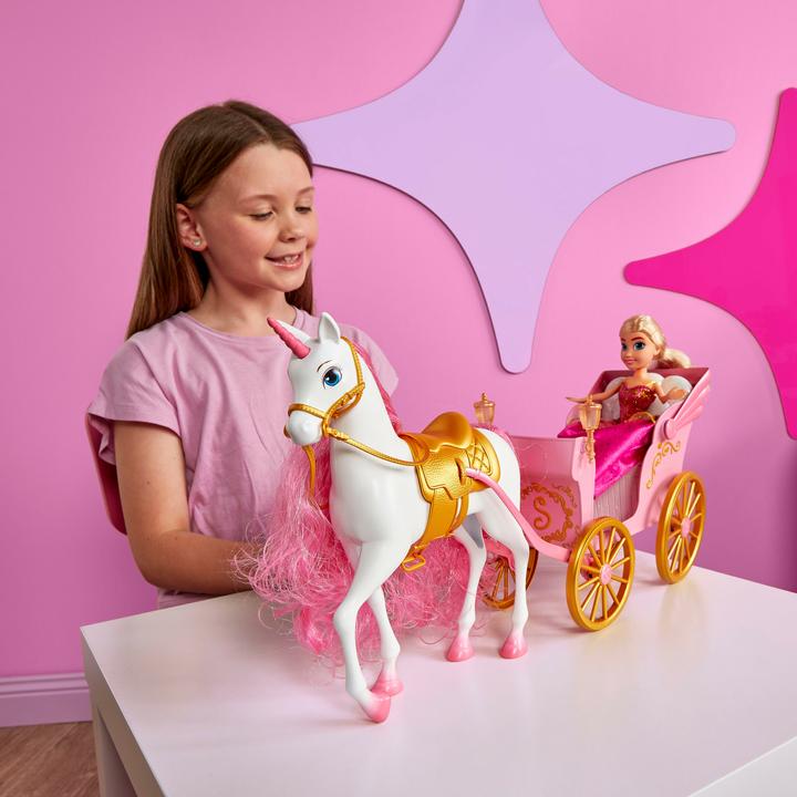 Actual product image Komelon SPARKLE GIRLZ playset royal horse carriage, 10068