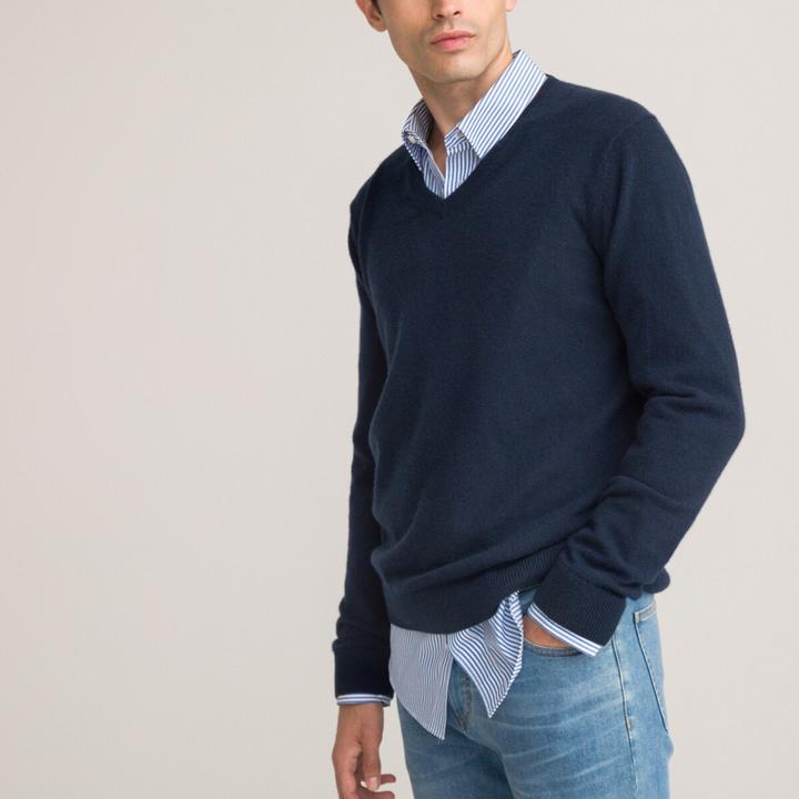 Immagine prodotto La Redoute Collections Maglia con scollo a V (S)