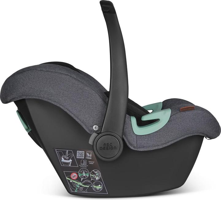 Actual product image ABC Design ABC Tulip baby car seat i-Size / 0 to approx. 13 kg (Baby car seat, ECE R129/i-Size Standard)